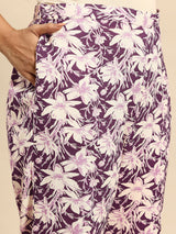 Lev Mesh Coord With 3/4 Sleeve  For Women