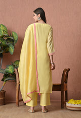 Yellow 3 PCS - 2654 view 1