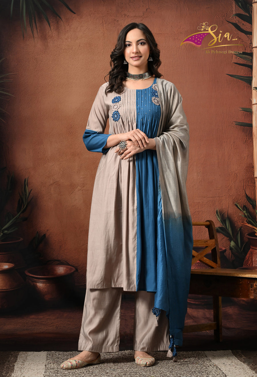 Navyblue 3 PCS - 2651 view 1