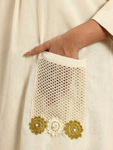 Mehendi Leaf Coord With 3/4 Sleeve  For Women - 2646 view 2