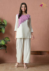 Purple CoOrd Set For Women - 2911 view 1