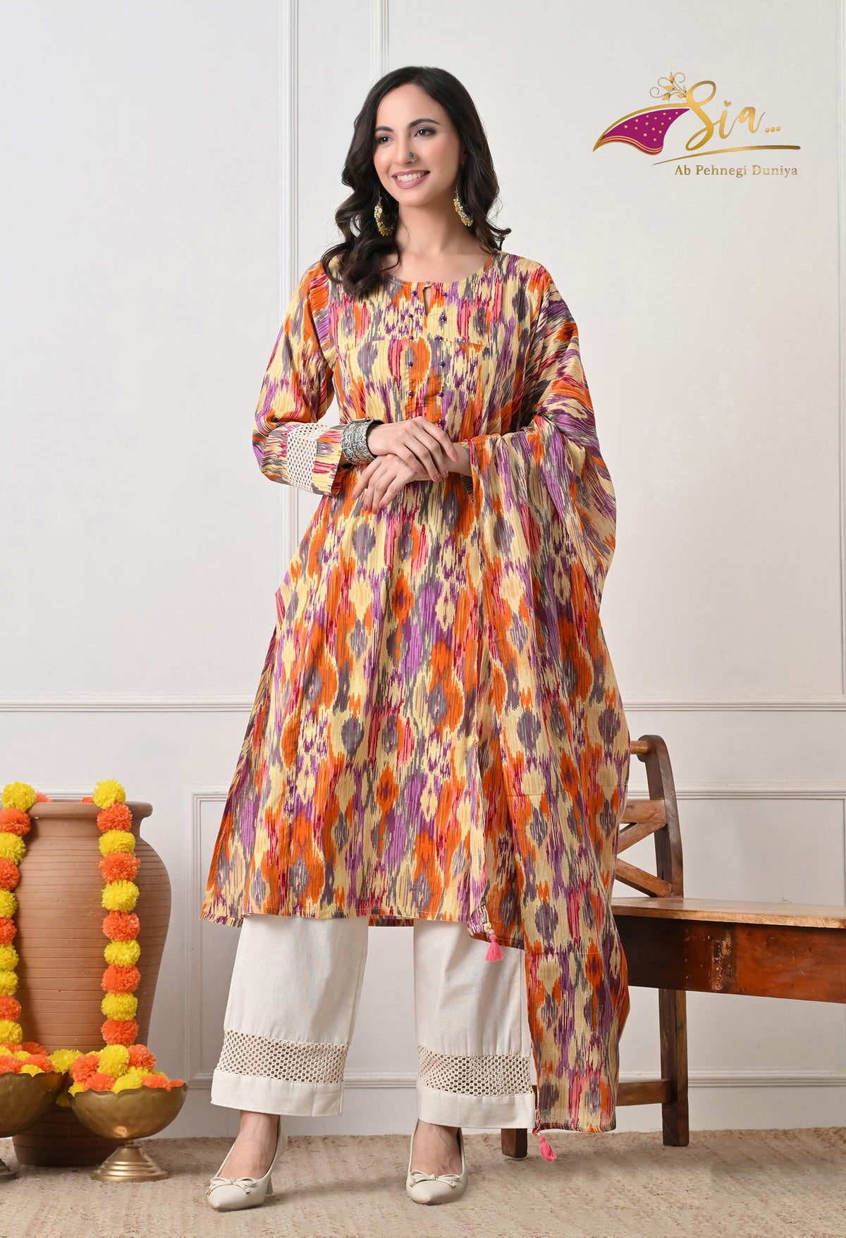 Orange 3 PCS - 3287 view 1