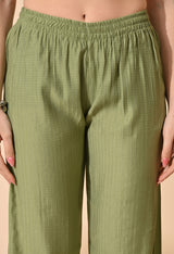 Lemon Green Top & Bottom For Women - 2964 view 2