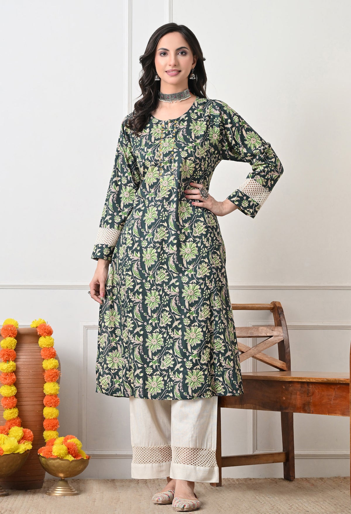 Green 3 PCS - 3289 view 2