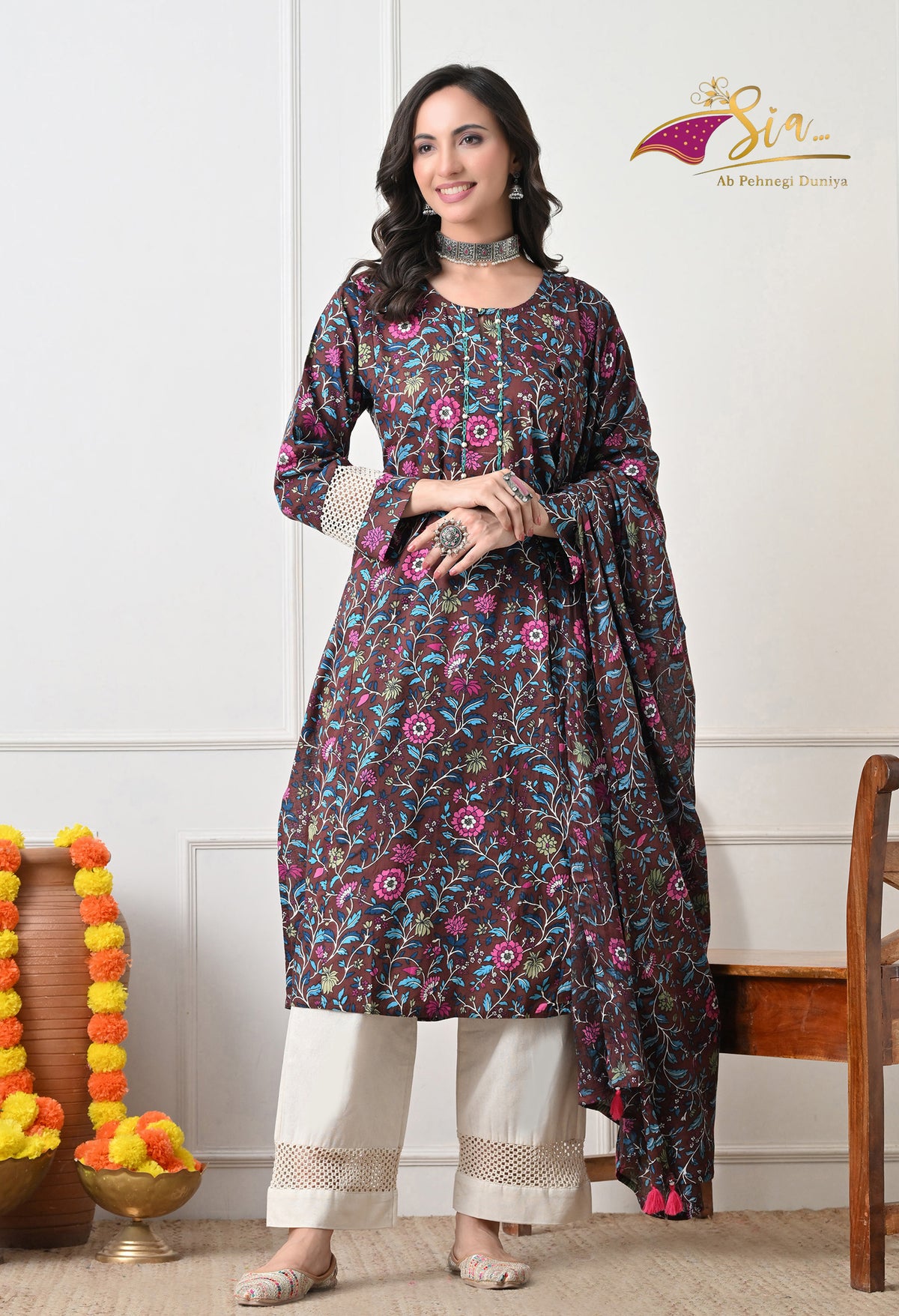 Brown 3 PCS - 3285 view 5