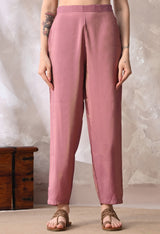 Onion Rounded Kurta With Pant And Dupatta For Women - 2570 view 3
