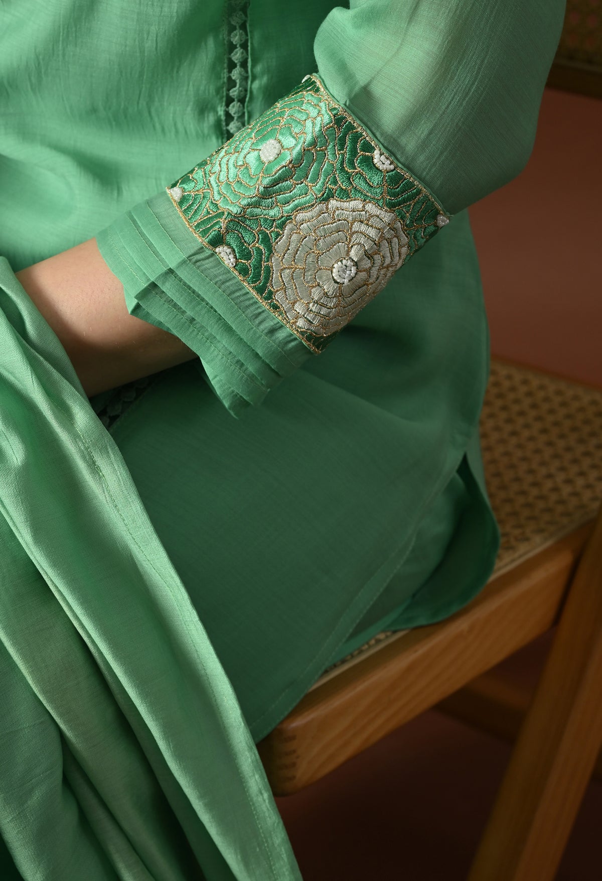 Rama A Line Top  Bottom & Dupatta  For Women - 2980 view 5