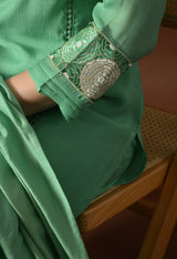 Rama A Line Top  Bottom & Dupatta  For Women - 2980 view 5
